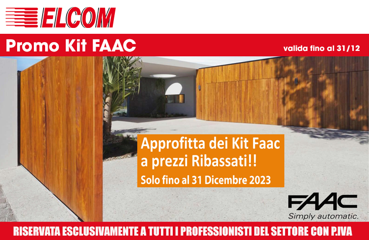 Promo Kit FAAC