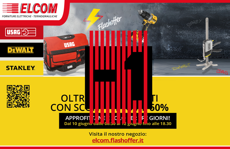 Flash Offer: -1 all’attivazione dei prezzi folli!